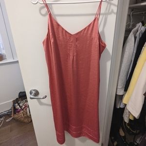 NWT coral silk dress - Luisa Cerano